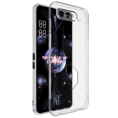 Asus Rog Phone 5 (ZS673KS) „Imak“ твердый силиконовый чехол из TPU прозрачный | Vacins.lv