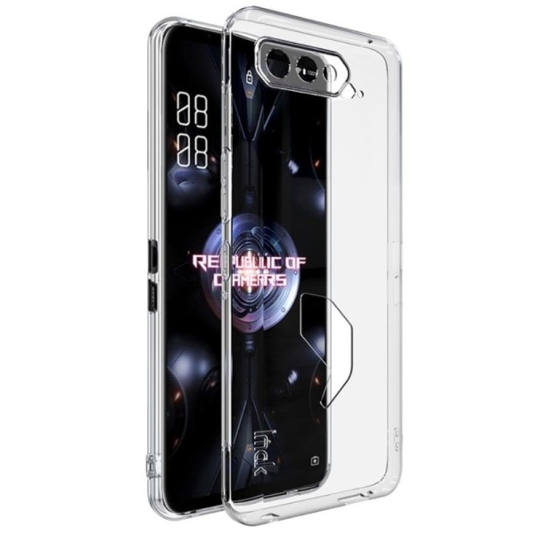 „Imak“ твердый силиконовый (TPU) чехол - прозрачный (Rog Phone 5)