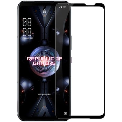 Asus Rog Phone 5 (ZS673KS) Nillkin CP+ Pro Tempered Glass melns ekrāna aizsargstikls | Vacins.lv