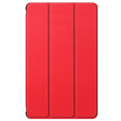Huawei MatePad T8 8.0 красный кожаный чехол-книжка (складной) | Vacins.lv