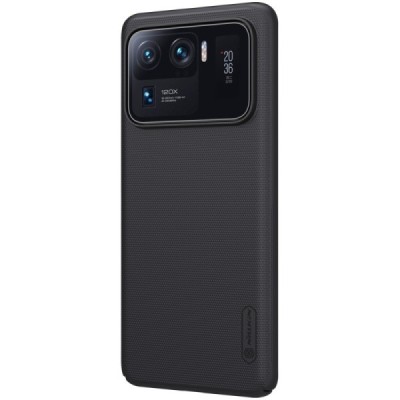 Xiaomi Mi 11 Ultra Nillkin Frosted Shield черный пластиковый чехол | Vacins.lv