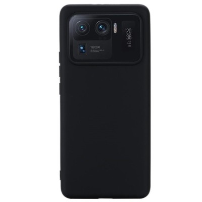 Xiaomi Mi 11 Ultra Shell (TPU) твердый силиконовый чехол - чёрный | Vacins.lv