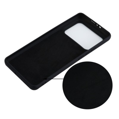 Xiaomi Mi 11 Ultra Shell (TPU) твердый силиконовый чехол - чёрный | Vacins.lv