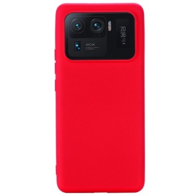 Xiaomi Mi 11 Ultra Shell (TPU) твердый силиконовый чехол - красный | Vacins.lv