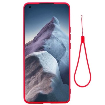 Xiaomi Mi 11 Ultra Shell (TPU) твердый силиконовый чехол - красный | Vacins.lv