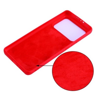 Xiaomi Mi 11 Ultra Shell (TPU) твердый силиконовый чехол - красный | Vacins.lv