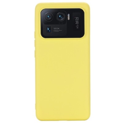 Xiaomi Mi 11 Ultra Shell (TPU) твердый силиконовый чехол - жёлтый | Vacins.lv