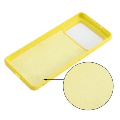 Xiaomi Mi 11 Ultra Shell (TPU) твердый силиконовый чехол - жёлтый | Vacins.lv