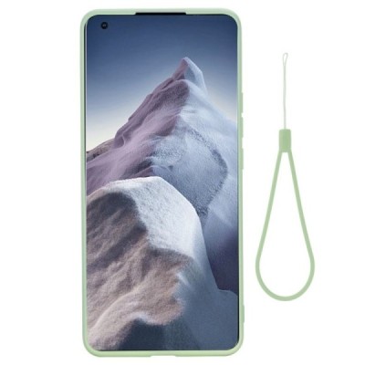 Xiaomi Mi 11 Ultra Shell (TPU) твердый силиконовый чехол - зелёный | Vacins.lv