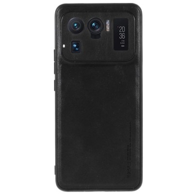 „X-Level“ Vintage serijos Xiaomi Mi 11 Ultra  черный кожаный чехол | Vacins.lv