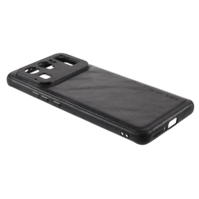 „X-Level“ Vintage Xiaomi Mi 11 Ultra melns ādas apvalks | Vacins.lv