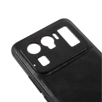 „X-Level“ Vintage Xiaomi Mi 11 Ultra melns ādas apvalks | Vacins.lv