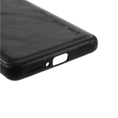 „X-Level“ Vintage Xiaomi Mi 11 Ultra melns ādas apvalks | Vacins.lv
