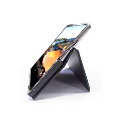 Samsung Galaxy Z Fold2 5G (F916B) „Split“ sērijas melns atvērams maciņš, maks | Vacins.lv