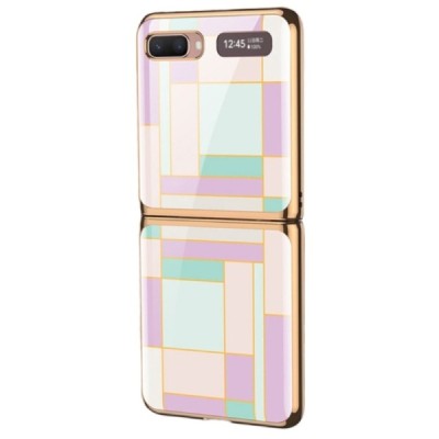 Samsung Galaxy Z Flip (F700) GKK пластиковый фиолетовый  чехол | Vacins.lv