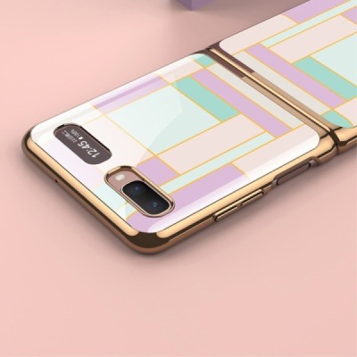 Samsung Galaxy Z Flip (F700) GKK пластиковый фиолетовый  чехол | Vacins.lv