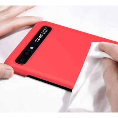 Samsung Galaxy Z Flip (F700) GKK Creative пластиковый красный чехол | Vacins.lv