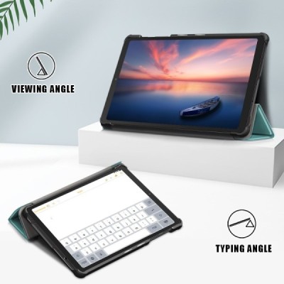 Samsung Galaxy Tab A7 Lite 8.7 2021 (T220, T225) atvēramais piparmētru maciņš | Vacins.lv