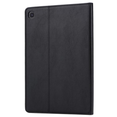 Greznais „Comma“ sērijas ādas atvērams melns Samsung Galaxy Tab A7 Lite 8.7 2021 (T220, T225) futrālis | Vacins.lv