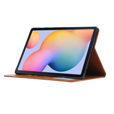 Greznais „Comma“ sērijas ādas atvērams melns Samsung Galaxy Tab A7 Lite 8.7 2021 (T220, T225) futrālis | Vacins.lv