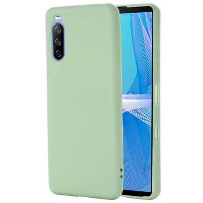 Sony Xperia 10 III Shell (TPU) твердый силиконовый чехол - зелёный | Vacins.lv
