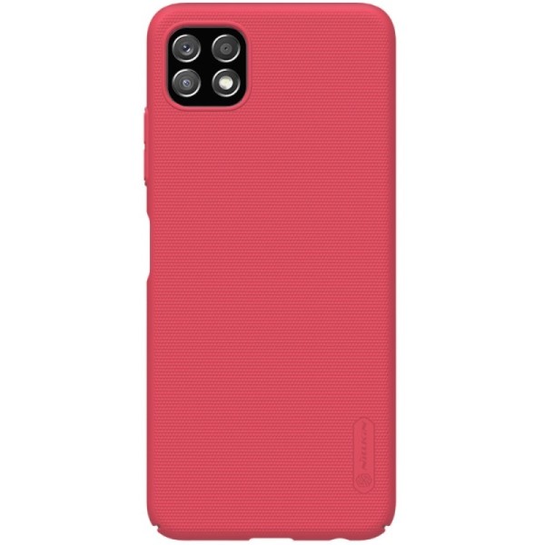 Чехол „Nillkin“ Frosted Shield - красный (Galaxy A22 5G)