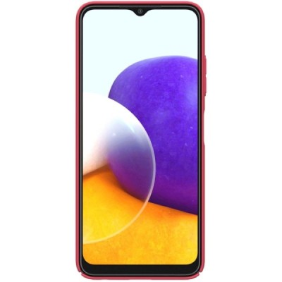 Samsung Galaxy A22 „Nillkin“ Frosted Shield красный пластиковый чехол | Vacins.lv