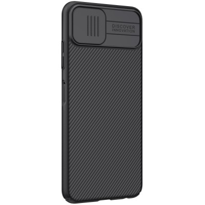 Samsung Galaxy A22 „Nillkin“ CamShield melns apvalks | vacins.lv