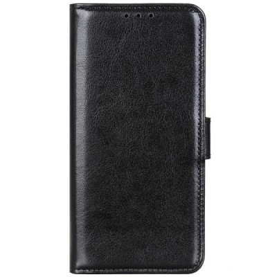 Nokia C10, C20 открываемый чёрный кожаный чехол - книжка | Vacins.lv