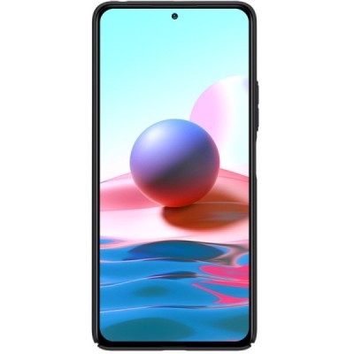 Xiaomi Poco M3 Pro (Redmi Note 10 5G) Nillkin Frosted Shield черный пластиковый чехол | Vacins.lv