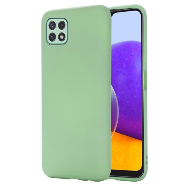 Твердый силиконовый чехол (TPU) „Shell“ - зелёный (Galaxy A22 5G)