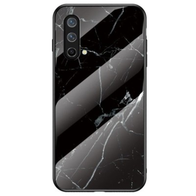 OnePlus Nord CE 5G „Marble“ твердый силиконовый чехол TPU чёрного цвета | Vacins.lv