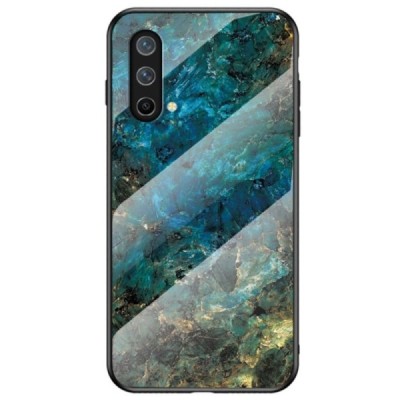 OnePlus Nord CE 5G „Marble“ твердый силиконовый чехол TPU синего цвета | Vacins.lv