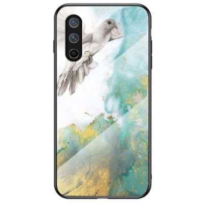 OnePlus Nord CE 5G „Marble“ твердый силиконовый чехол TPU зелёного цвета | Vacins.lv