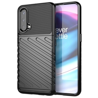 OnePlus Nord CE 5G Twill твердый силиконовый чехол из TPU чёрного цвета | Vacins.lv