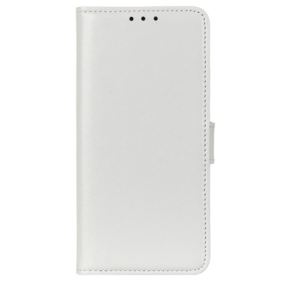 Asus Zenfone 8 (ZS590KS) atvēramais ādas balts maciņš (maks) | Vacins.lv