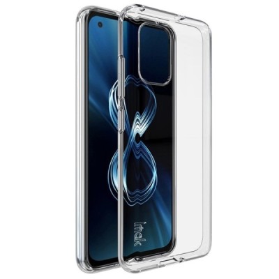 Asus Zenfone 8 (ZS590KS) „Imak“ cieta silikona (TPU) dzidrs apvalks | vacins.lv