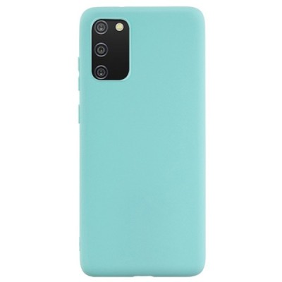 Samsung Galaxy A02s A025 (166.5x75.9x9.2mm) „Shell“ cieta silikona (TPU) piparmētru apvalks | Vacins.lv
