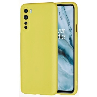 OnePlus Nord Shell (TPU) твердый силиконовый чехол - жёлтый | Vacins.lv