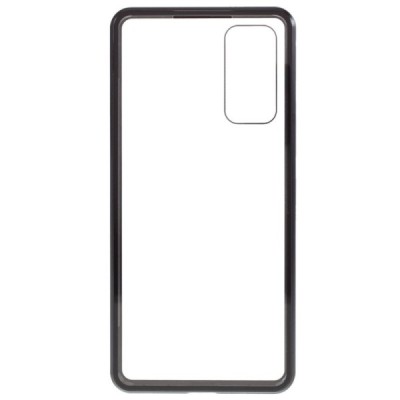 Samsung Galaxy S20 FE (Fan Edition) Frame прозрачный магнитный двухслойный чехол | Vacins.lv