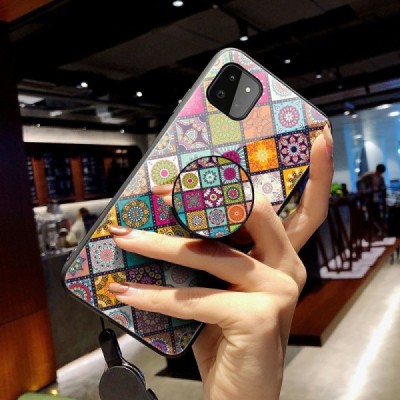 Samsung Galaxy A22 „Pattern“ cieta silikona (TPU) krāsains apvalks | Vacins.lv