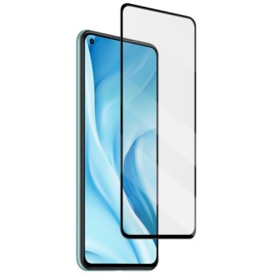 Xiaomi Mi 11 Lite „Mocolo“ Tempered Glass melns ekrāna aizsargstikls 3D | Vacins.lv