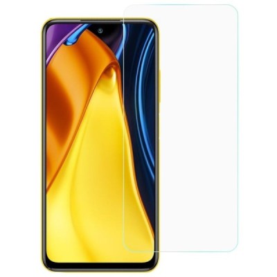 Xiaomi Poco M3 Pro (Redmi Note 10 5G) „Calans“ 9H Tempered Glass частичное покрытие защитное стекло 0,3 мм - прозрачный | Vacins