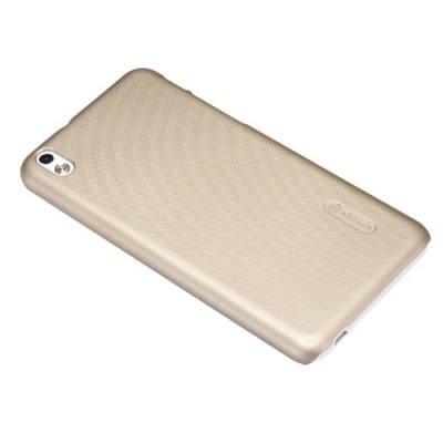 HTC Desire 816 Nillkin Frosted Shield zelts plastmasas futrālis + ekrāna aizsargplēve / Vacins.lv