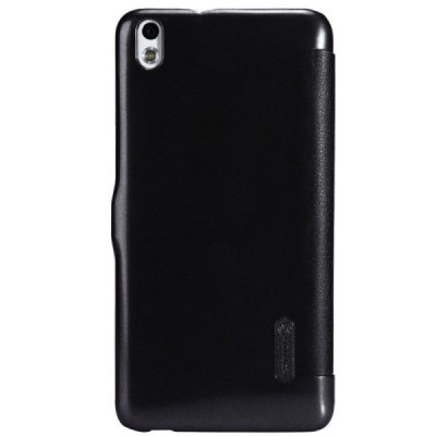 HTC Desire 816 „Nillkin“ Fresh atvēramais melns futrālis / Vacins.lv