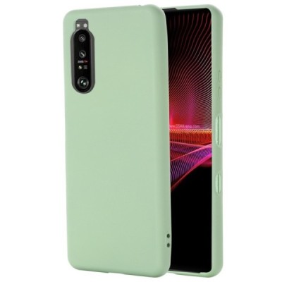 Sony Xperia 1 III Shell (TPU) твердый силиконовый чехол - зелёный | Vacins.lv