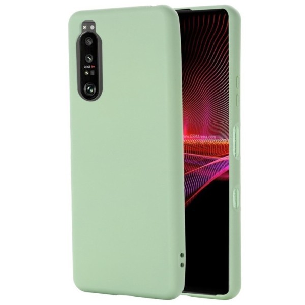 „Shell“ cieta silikona (TPU) apvalks - zaļš (Xperia 1 III)