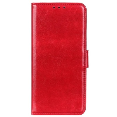 OnePlus Nord 2 открываемый красный кожаный чехол - книжка | Vacins.lv