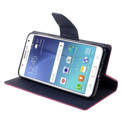 Samsung Galaxy J5 2016 (J510) Mercury atvērams rozs maciņš (maks) | Vacins.lv