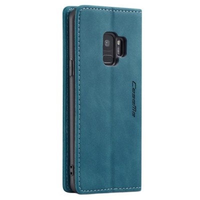 Samsung Galaxy S9 (G960) CaseMe Retro открываемый, зелёного цвета, кожаный чехол – книжка | Vacins.lv